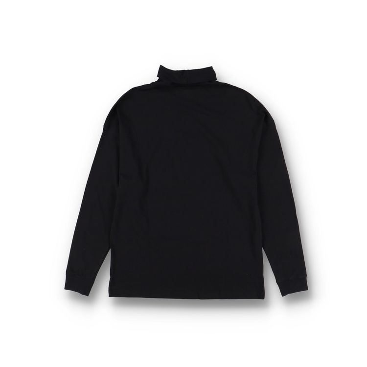 1017 ALYX 9SM Black Visual Logo Turtleneck Oversized T-Shirt image 3