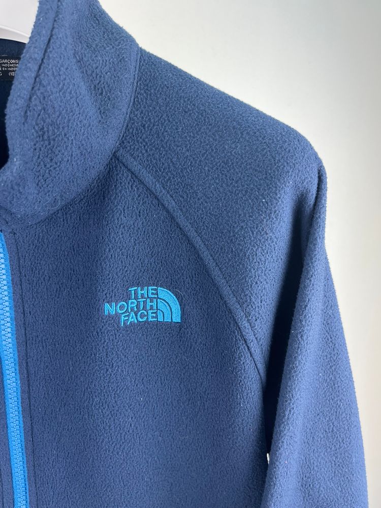 The North Face blue fleece jacket 2