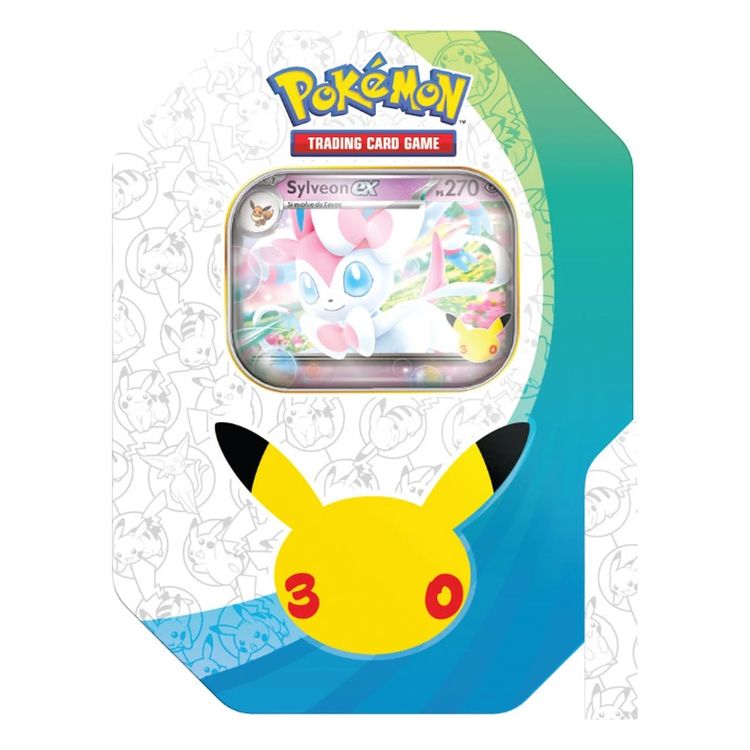 Pokémon 30esimo anniversario - Tin Sylveon EX ITA imagen 1