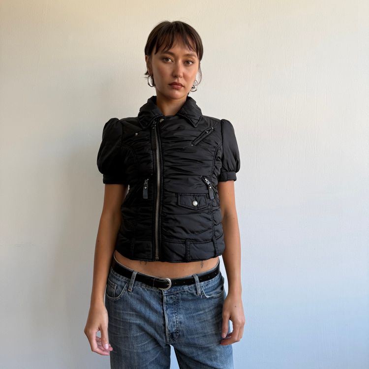 Immagine di Miss Sixty black short sleeve puffer - Size S/M 3