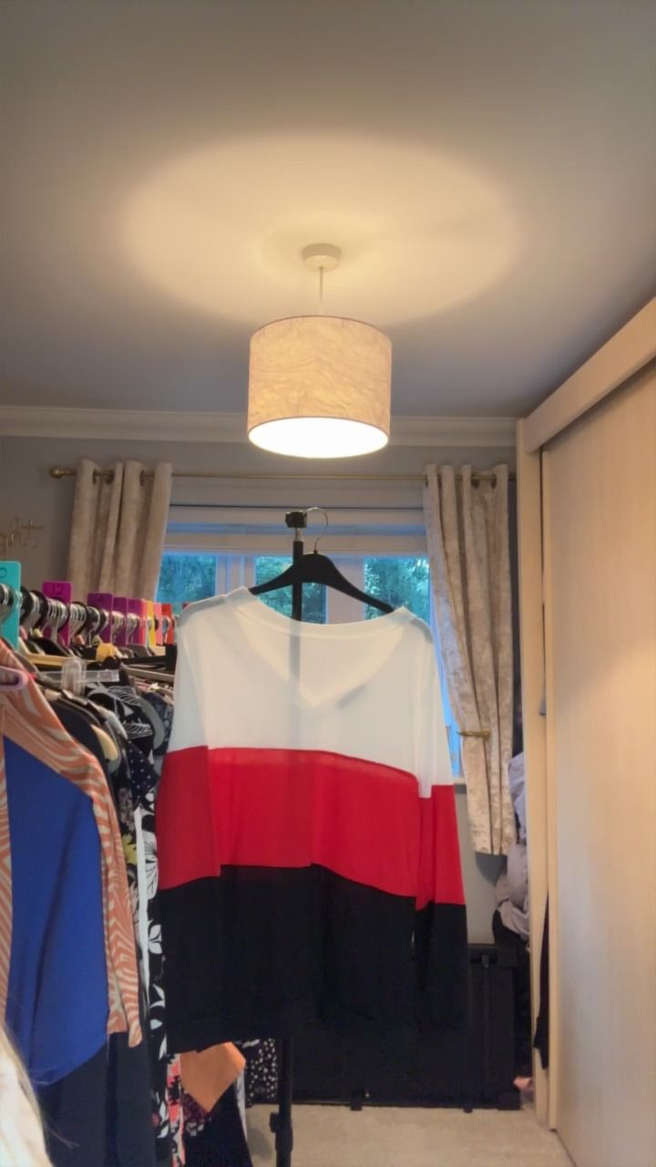 Other BNWOT My Dress room Large colour block top  product image