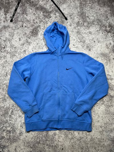 Nike Blue Zip-Up Hoodie