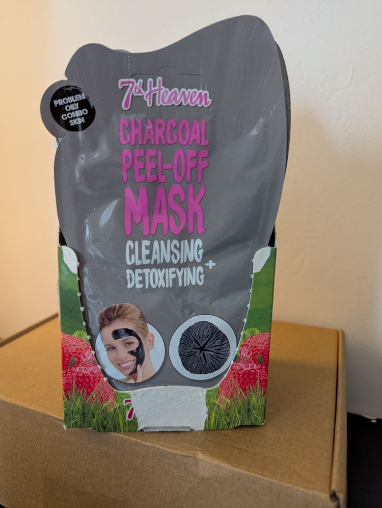 7Th Heaven Charcoal Peel-Off Mask image 1
