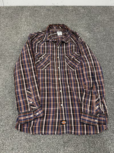 Dickies Plaid Long Sleeve Shirt