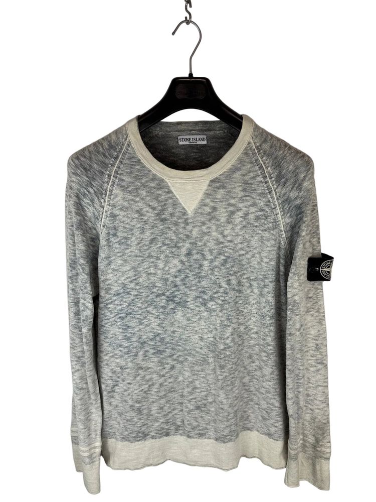 Maglione grigio Special Process reverse dye Stone Island - Taglia XL