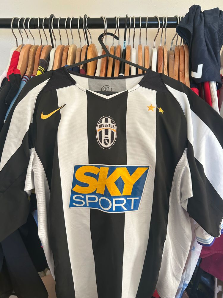 Juventus 2004/05 home shirt total 90 Nedved medium  2