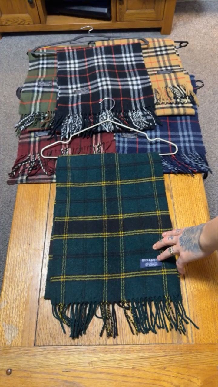 Burberry scarf cashmere #10