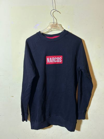 Black Sweatshirt With Narcos Logo