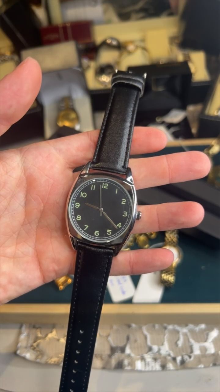 Eagle Eagle Moss leather black strap with box and papers product image