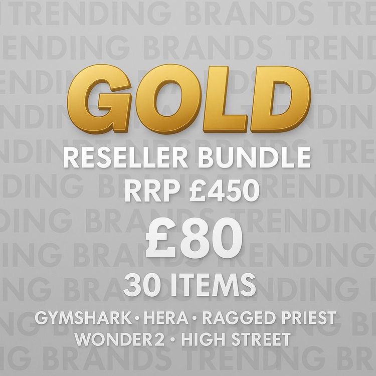Women’s Gold Reseller Bundle RRP £450