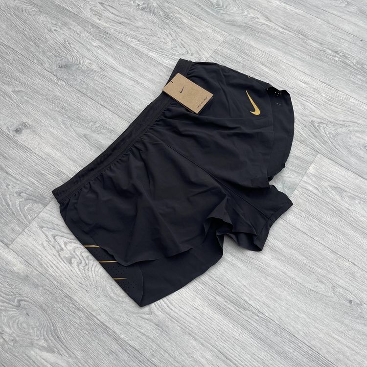 Nike Dri Fit ADV Aeroswift 2” Brief Lined Running Shorts - Black [HQ4197-010]