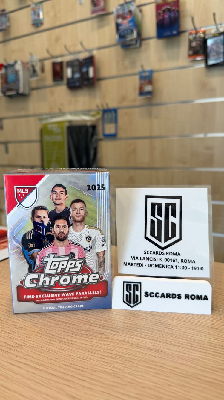 Topps Chrome MLS Blaster Box 2025