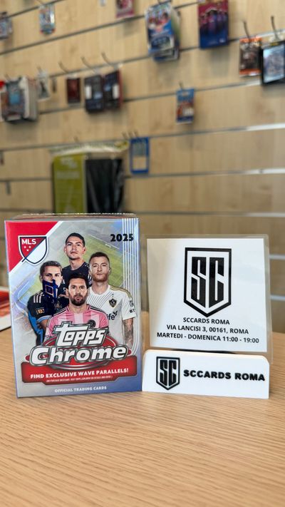 Topps Chrome MLS Blaster Box 2025