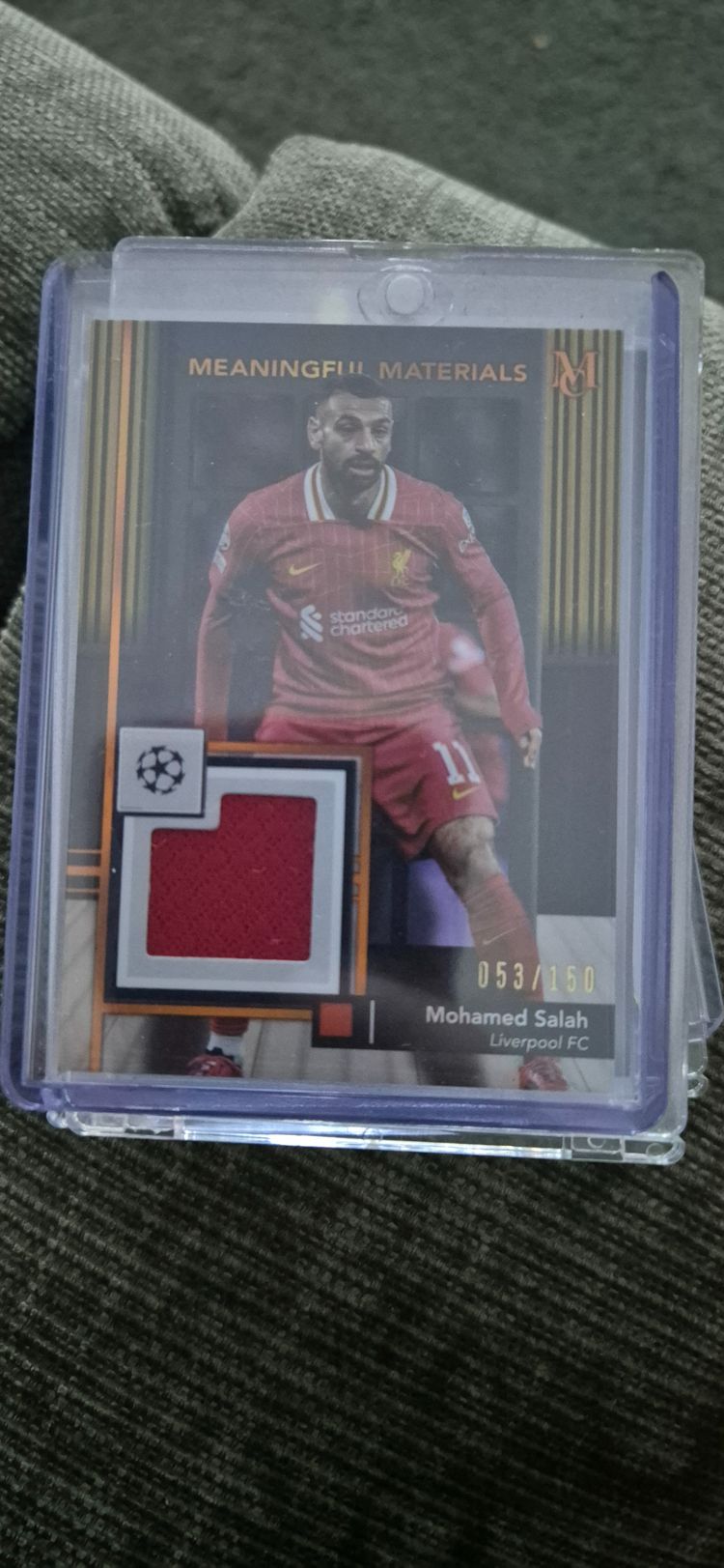 Liverpool FC Mohamed Salah Liverpool Fc Collectible Card product image