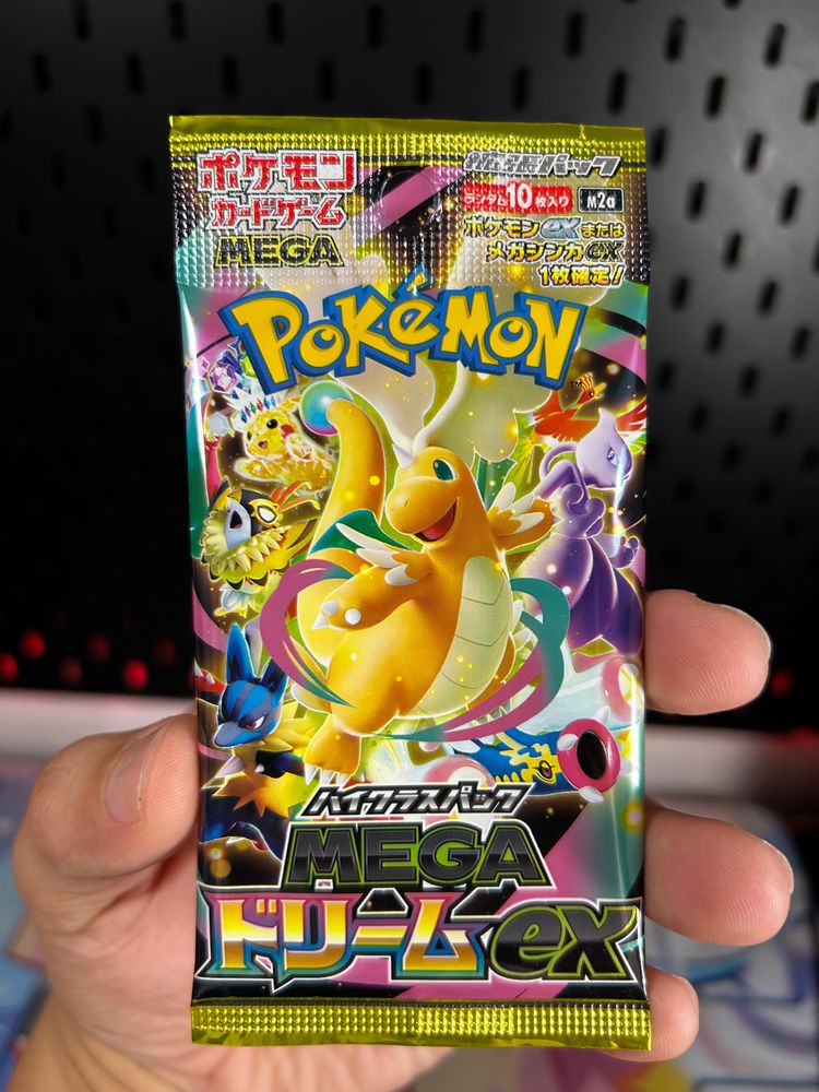 Pokémon Mega Dream EX Booster Pack product image