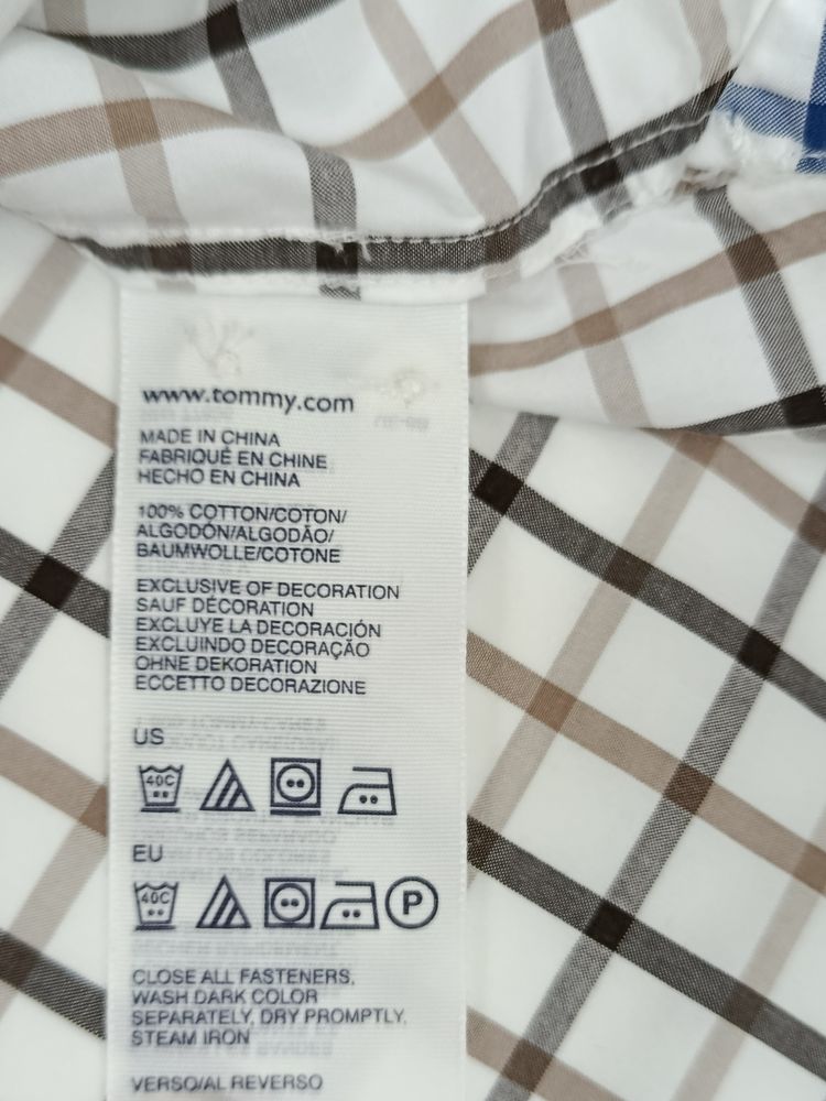 Tommy Hilfiger Men'S Button-Up Checkered Shirt image 9