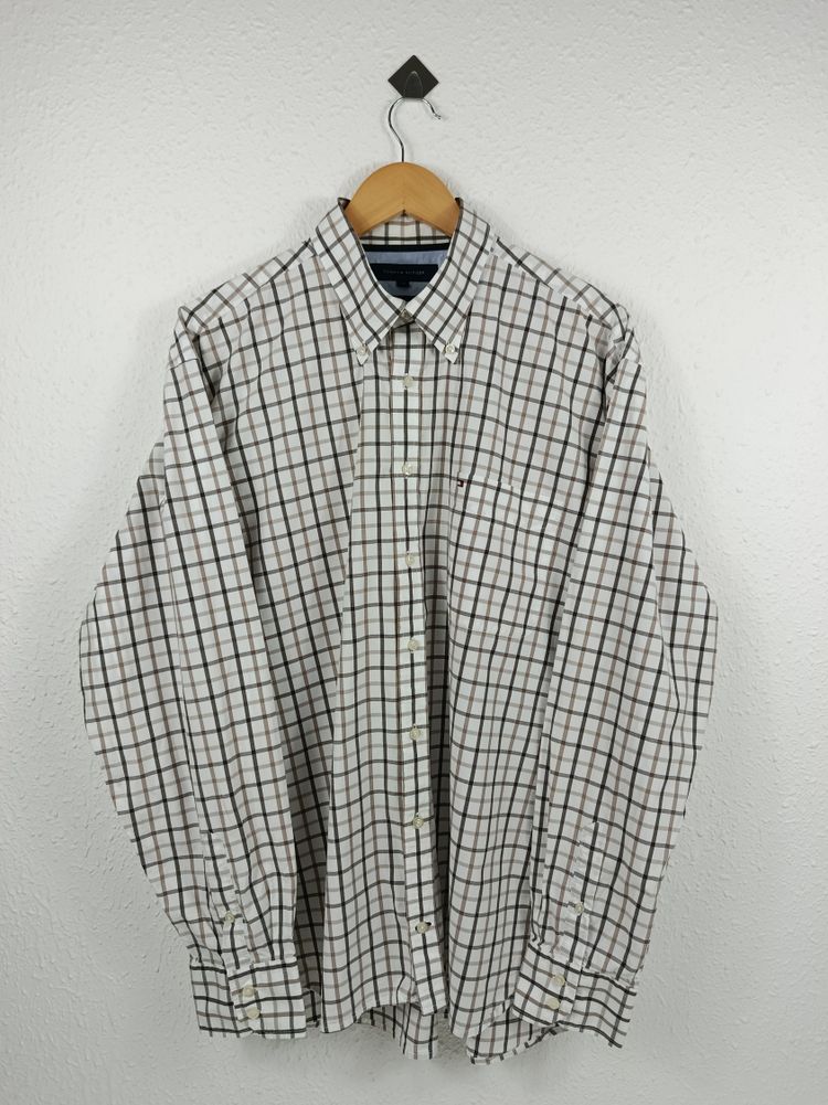 Tommy Hilfiger Men'S Button-Up Checkered Shirt image 1