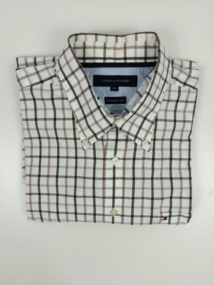 Tommy Hilfiger Men'S Button-Up Checkered Shirt image 8