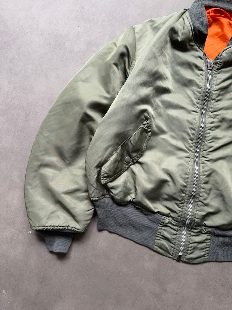 1990 MA-1 Reversible Bomber Jacket (L) image 3