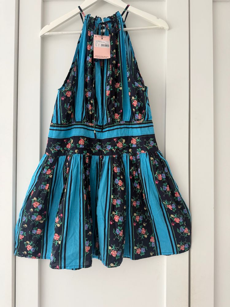 Other Blue And Black Floral Sleeveless Dress product image