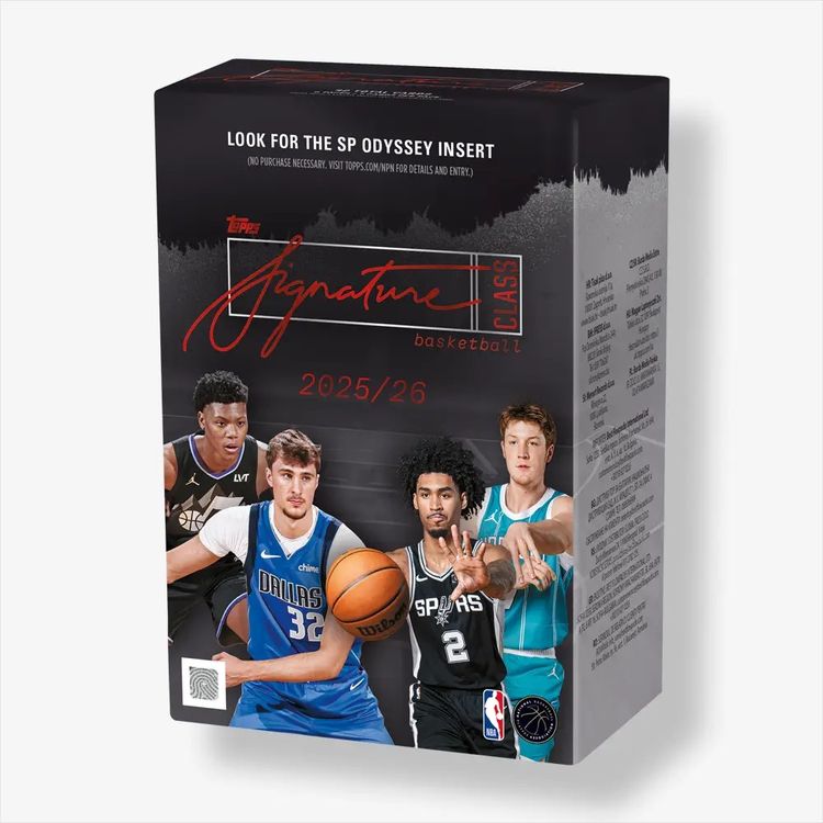 2025-26 Topps Signature Class Basketball Value Box