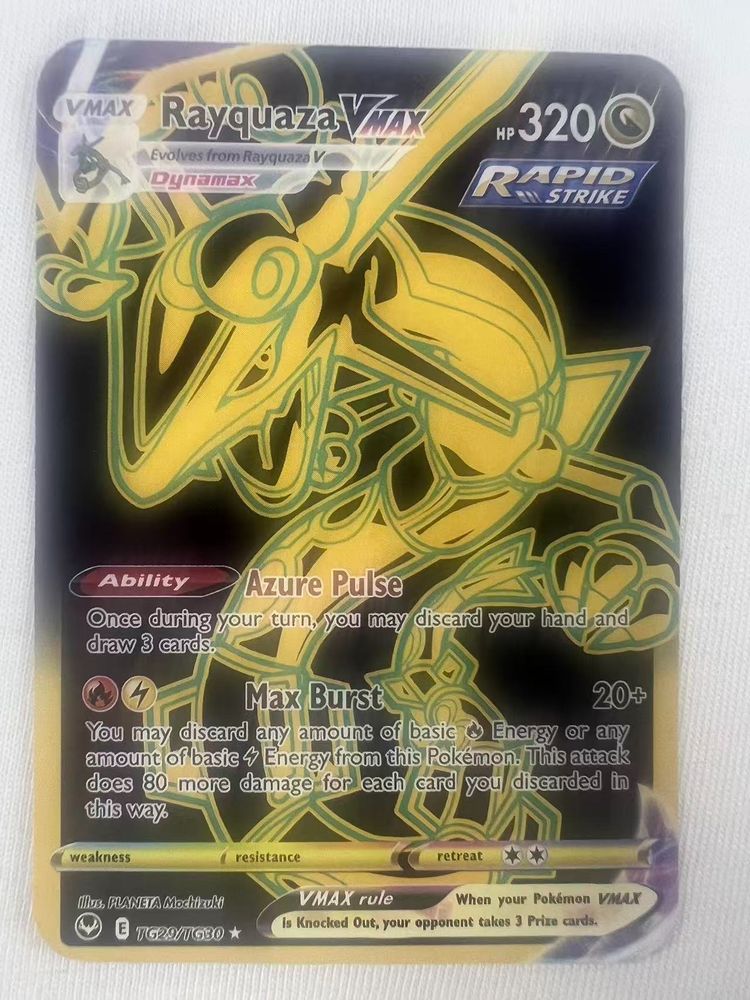 Rayquaza Vmax Pokémon Card imagen 1