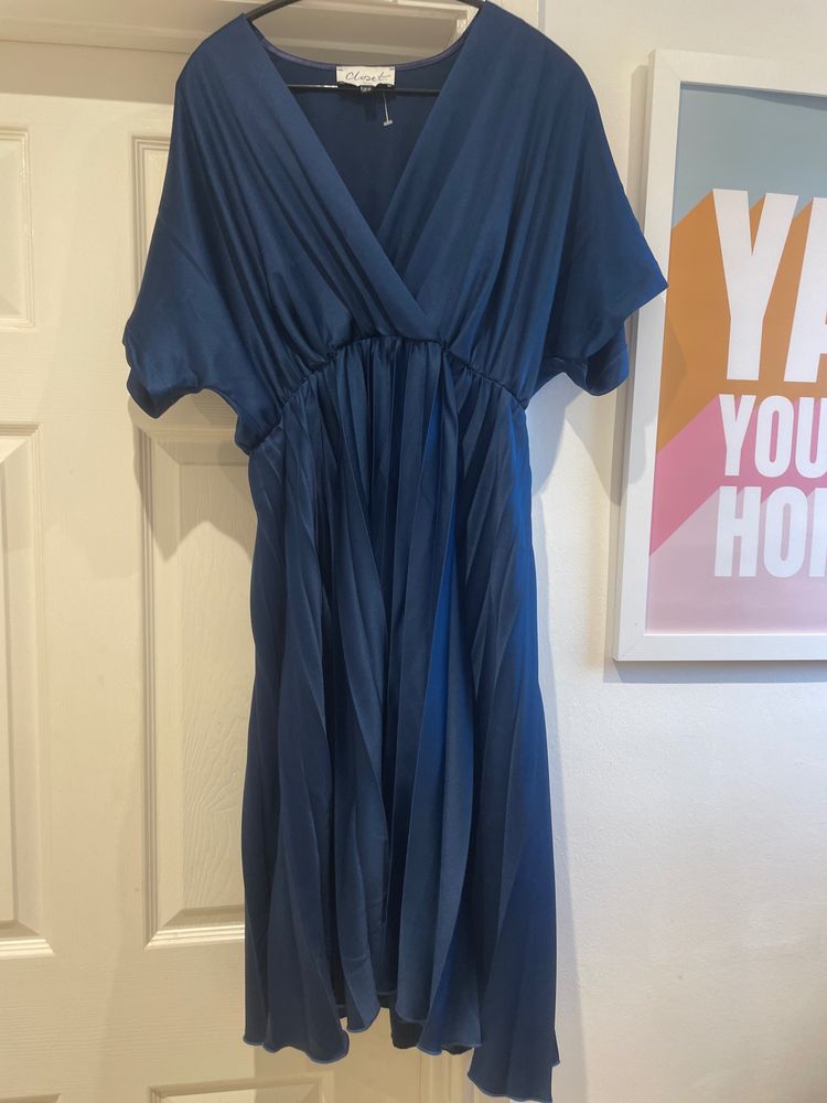 Closet London blue dress product image