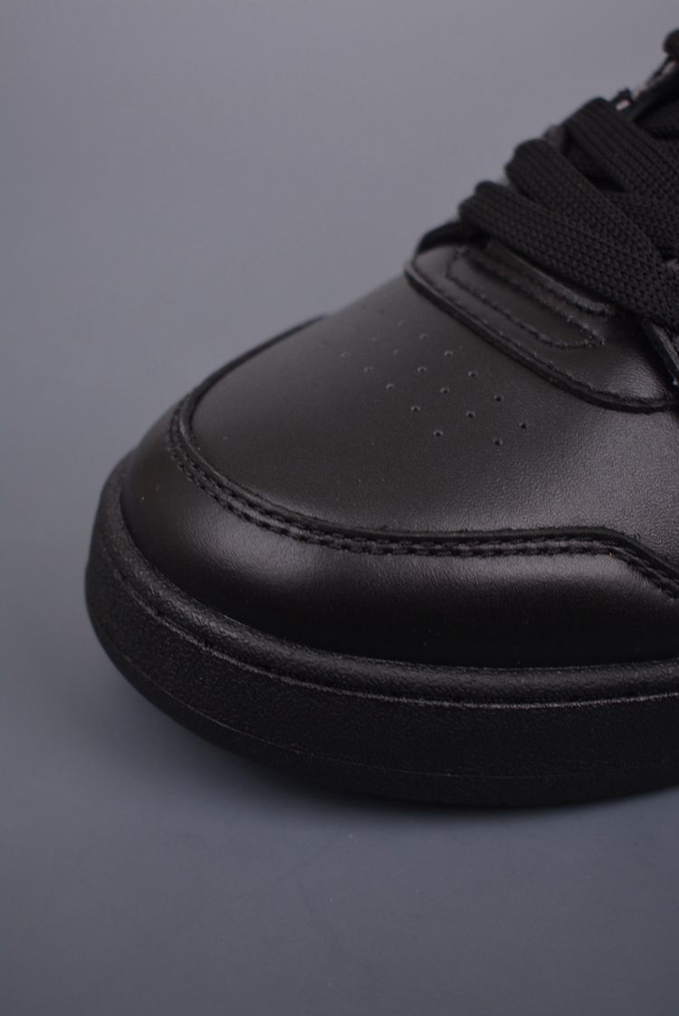 Fendi Black Leather Sneakers image 5
