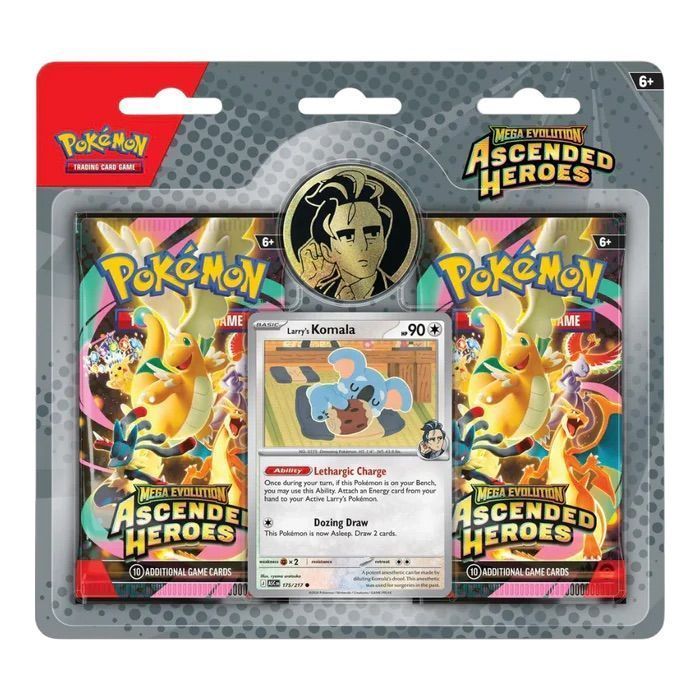Pokemon Ascended Heroes 2-Pack Blister