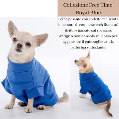 Other Modello Free Time Royal Blue Dog Sweatshirt product image