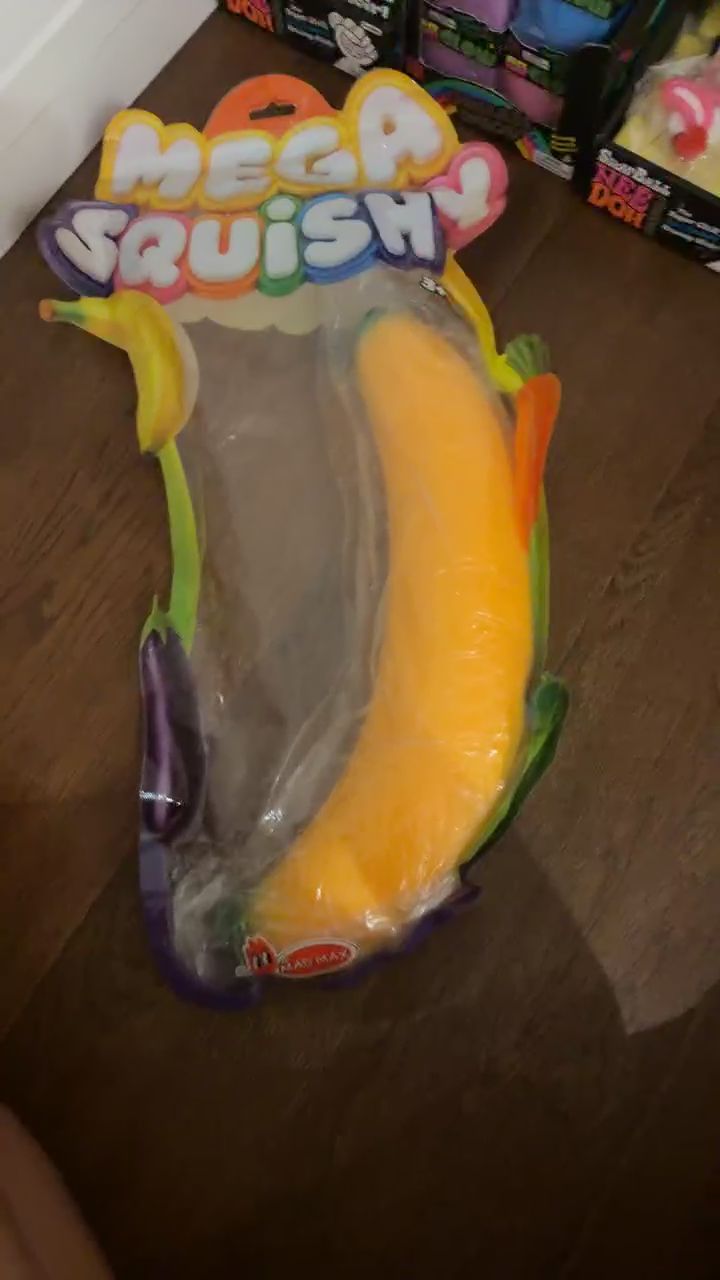 MEGA SQUISHY Mega Banana Squeeze Toy product image