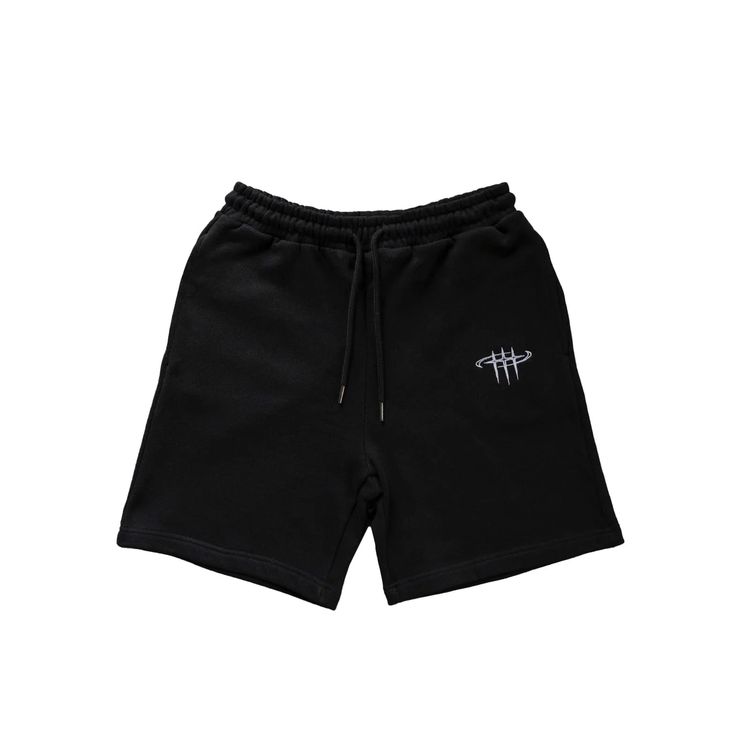 On My Way Badboy Cotton Black Shorts obraz 1