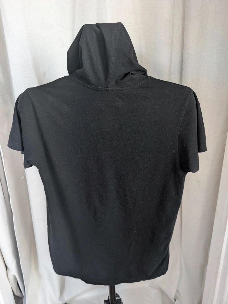 Boyz N The Hood Short Sleeve Hoodie Black Small S Ice Cube 90s Movie Graphic Top image 6