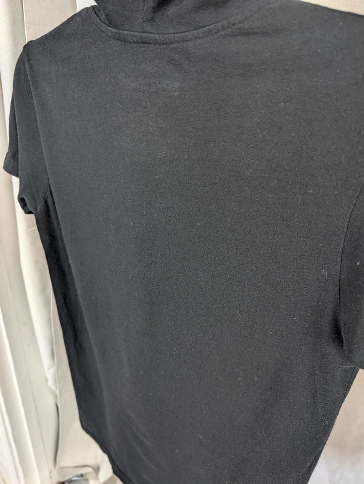 Boyz N The Hood Short Sleeve Hoodie Black Small S Ice Cube 90s Movie Graphic Top image 7
