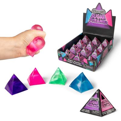 Scrunchems Sugar Pyramid - Asorted - Each