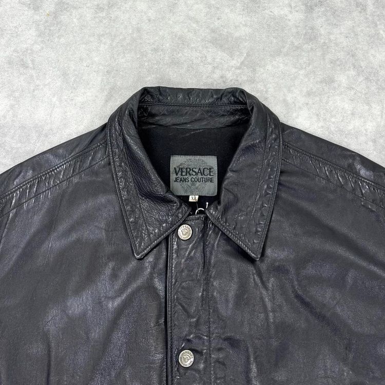 Versace leather jacket 3