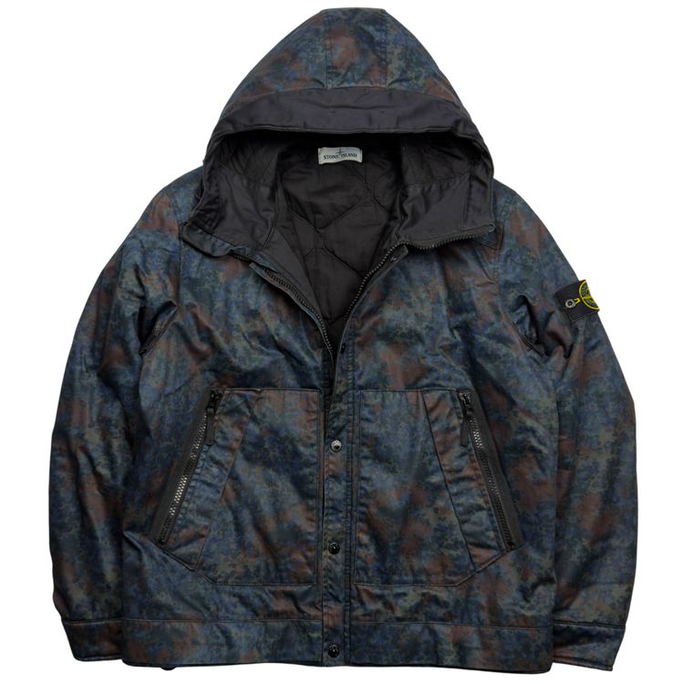 A/W 13 Stone Island Raso Gommato Camo Print OVD Jacket