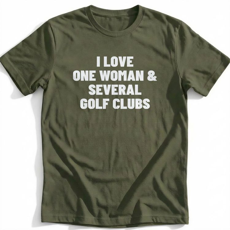 ONE WOMAN SEVERAL CLUBS 026 T Shirt US 3