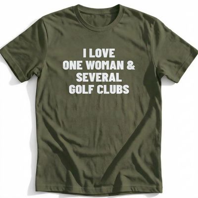 ONE WOMAN SEVERAL CLUBS 026 T Shirt US 3