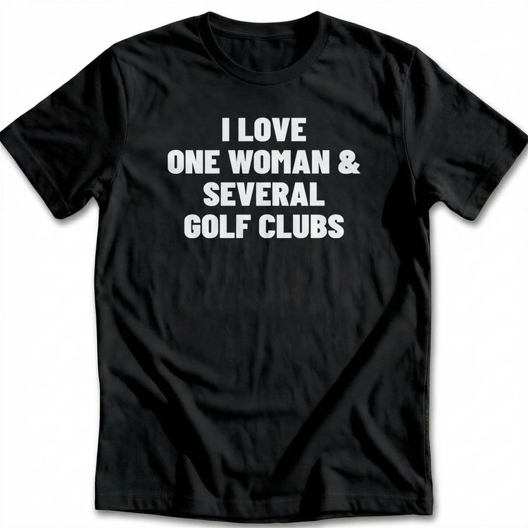 ONE WOMAN SEVERAL CLUBS 026 T Shirt US