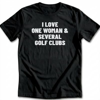 ONE WOMAN SEVERAL CLUBS 026 T Shirt US 1