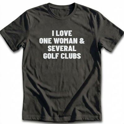 ONE WOMAN SEVERAL CLUBS 026 T Shirt US 4
