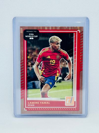 Lamine Yamal - España - Bronze parallel (no base) - Panini Donruss Road to FIFA World Cup 2026
