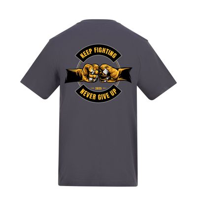 Zero13 Fist bump Grey T-Shirt, Brand new, all sizes