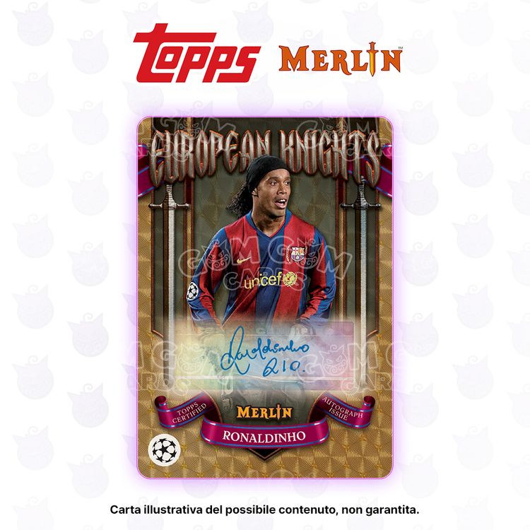 Topps Merlin Uefa Club Competitions Value Box Season 2024/25 obraz 4