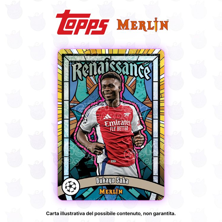 Topps Merlin Uefa Club Competitions Value Box Season 2024/25 obraz 2