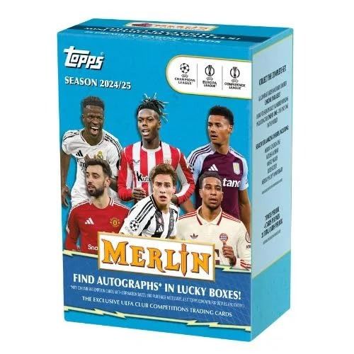 Topps Merlin Uefa Club Competitions Value Box Season 2024/25