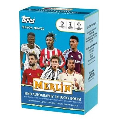 Topps Merlin Uefa Club Competitions Value Box Season 2024/25