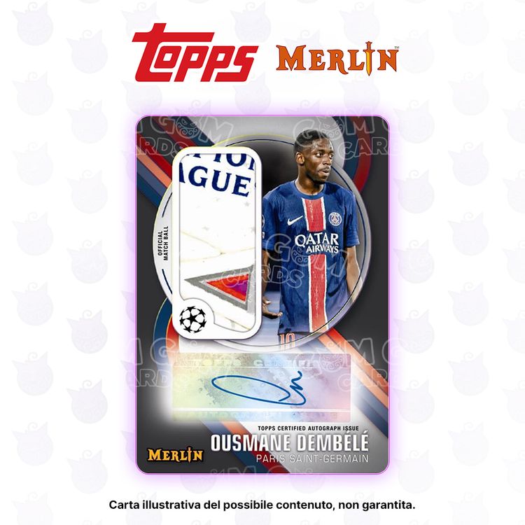 Topps Merlin Uefa Club Competitions Value Box Season 2024/25 obraz 6