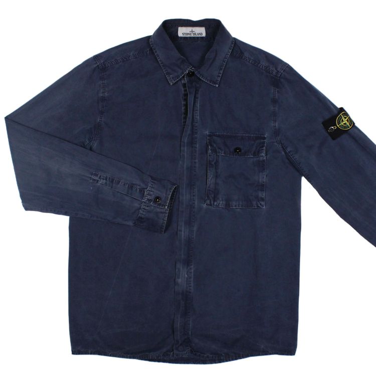 Stone Island Medium Stone Island Blue Overshirt Jacket product image